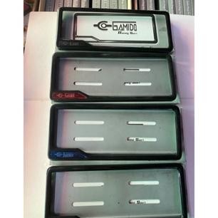 PROMO Bingkai Plat Nomor motor Gamino besi universal pelindung plat nomor dudukan plat nomor motor b