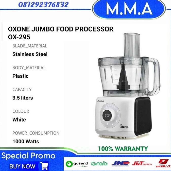 food processor oxone ox 295 exclusive jumbo