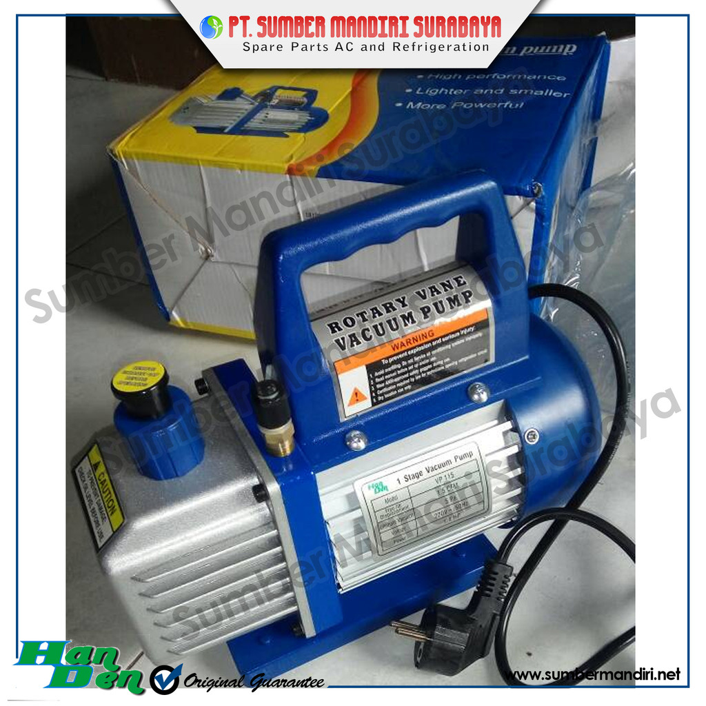 VACUUM PUMP AC 1/4 PK HANDEN VP 115 | VACUM AC bukan merk value