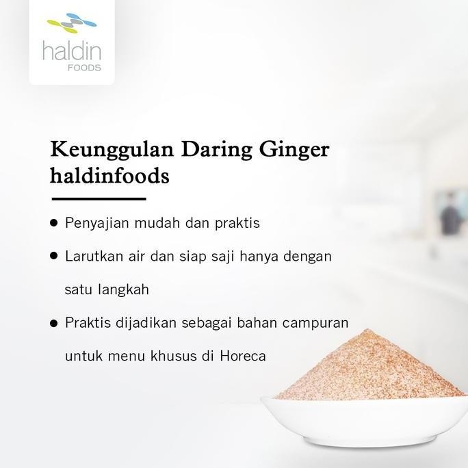 

Diskon! Haldinfoods Wedang Jahe Bubuk 1 Kg - Minuman Jahe Tradisional
