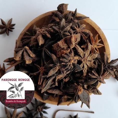

Diskon! Star Anise 250Gr Bunga Lawang / Pekak Utuh Rempah Aromatik