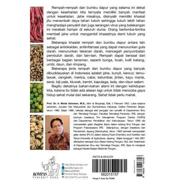 

Diskon! Sehat Dengan Rempah Dan Bumbu Dapur Alami - Paket Lengkap