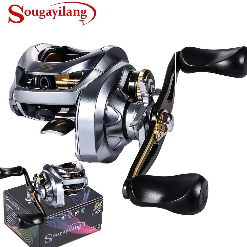 Sougayilang Reel BC Casting Reel 7.1:1 Reel Bc 11+1BB 10KG Gulungan Pancing Casting Joran Pancing