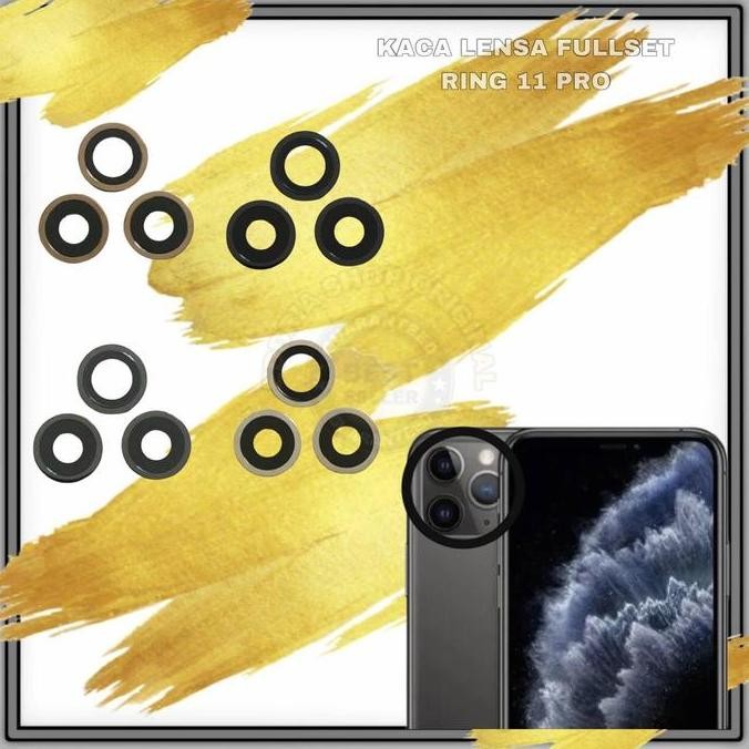 Produk Baru Ring Lensa Kamera iPhone 11 Pro Belakang Kaca Original BKS