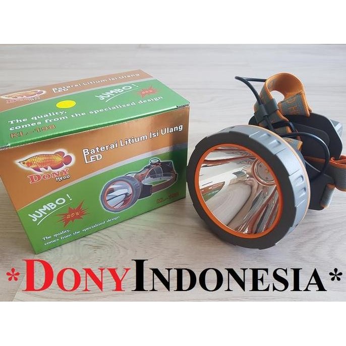 SENTER KEPALA DONY KL-198 JUMBO ORIGINAL DAN TERPERCAYA