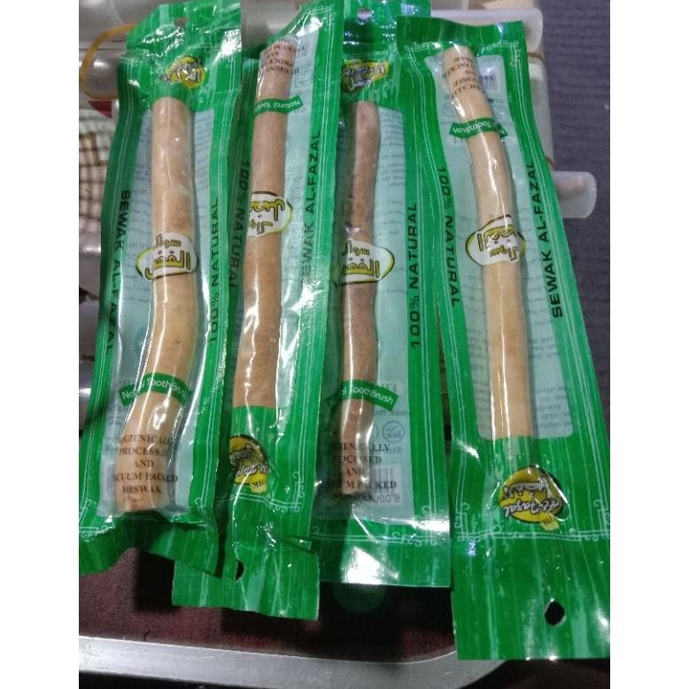 Siwak Al Fazal Besar Jumbo 12 Pcs Pembersih Mulut aSt