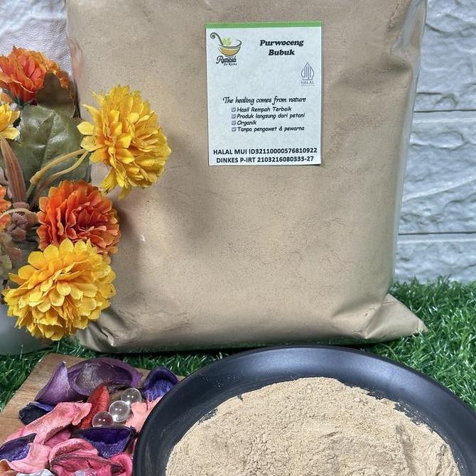 

Diskon! Purwoceng Bubuk Asli 500 Gram - Rempah Herbal Tradisional
