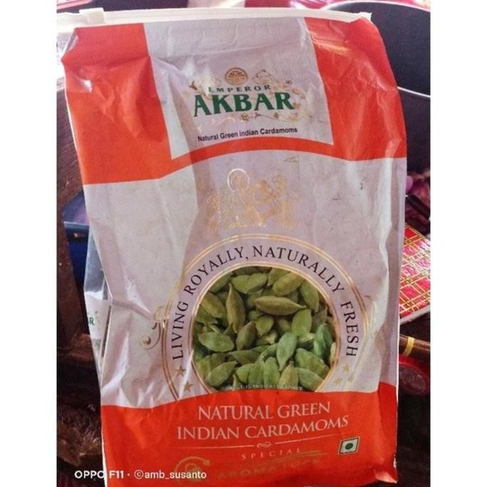 

Diskon! Kapulaga Hijau India 50 Gram / Rempah Herbal Premium