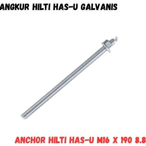 Angkur Hilti Has-U M16 X 190 8.8 Galvanis Diskon