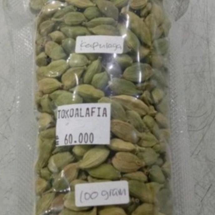 

Diskon! Kapulaga Hijau Premium 100Gr - Green Cardamom Import