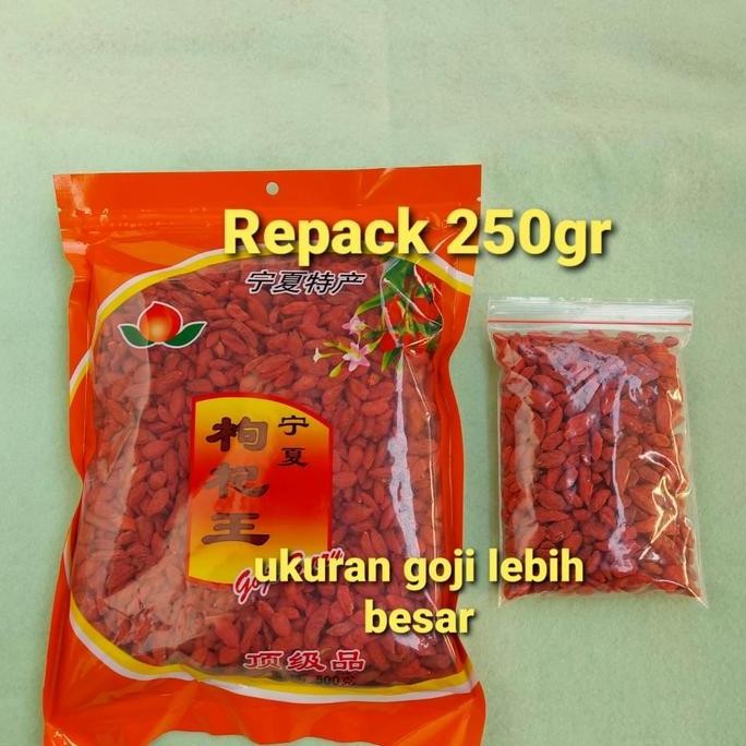 

Diskon! Goji Berry 250Gr - Kici Merah Superfood Herbal