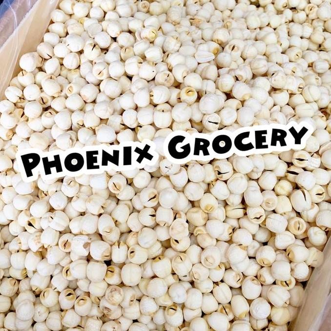 

Diskon! Biji Teratai Kering Premium 250 Gram Lotus Seeds Herbal & Masakan