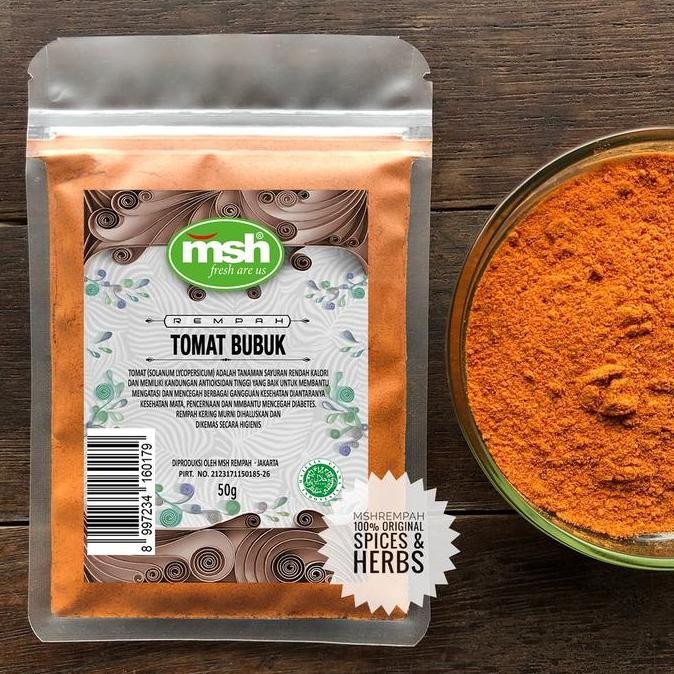 

Diskon! Tomat Bubuk Murni 50Gr - Tomato Powder Instan