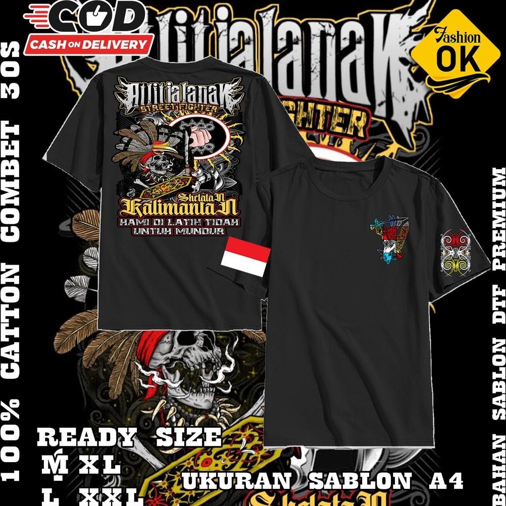 Promo Kaos Distro Kaos Dayak Kaos Distro Kalimantan Ethnik