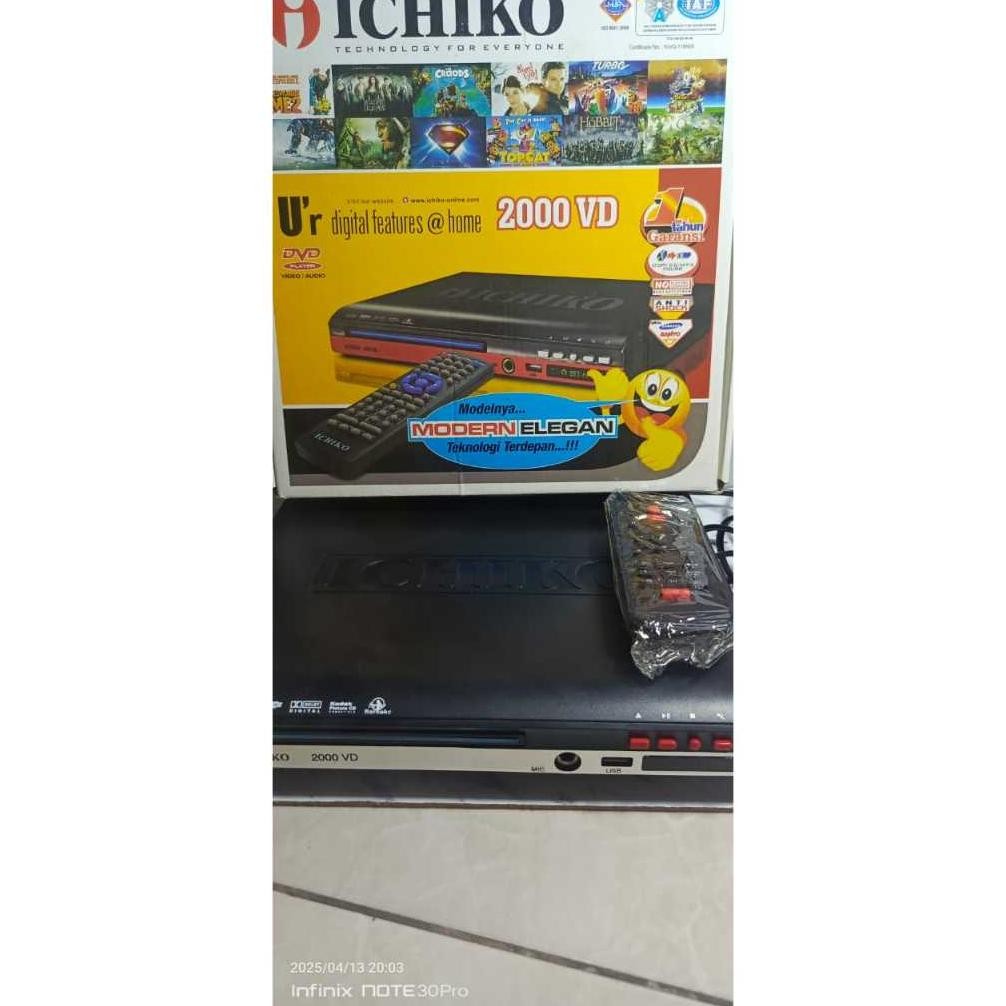 RAKSA DVD Player / VCD Dvd player Fukuda / Pemutar kaset CD / Dvd player ichiko /  Dvd Player Niko N