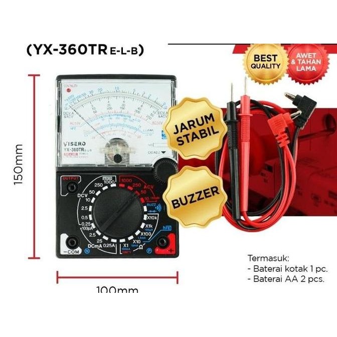 Avometer Analog Multimeter Multitester YX360TR YX 360TR