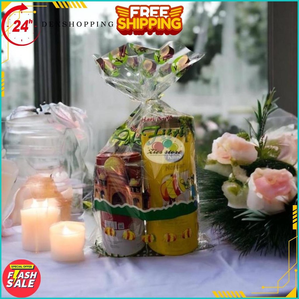 

Plastik Snack Idul Fitri / Plastik Bingkisan Hampers Kue Lebaran Original Produk