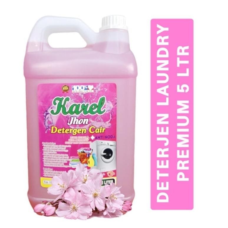 Termurah Sabun Deterjen Cair /Deterjen Cair Laundry Liquid Detergent Konsentrat 5L/Deterjen Laundry 