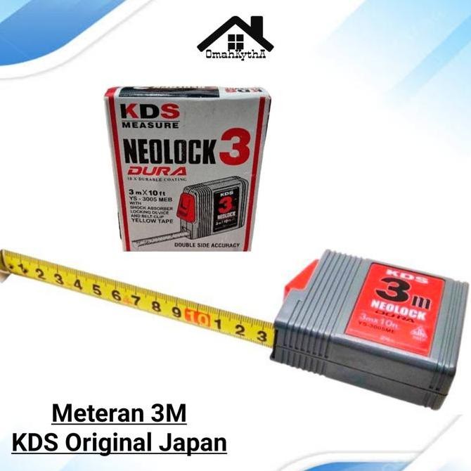 TERBARU - meteran kds 3 meter neolock