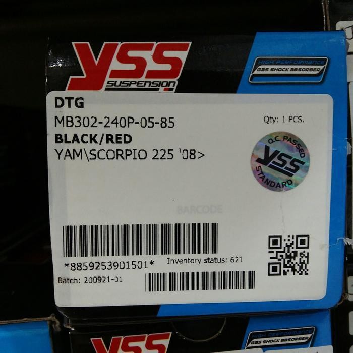 Monoshock scorpio yss DTG/ shock yss scorpio/ mono shock yss scorpio