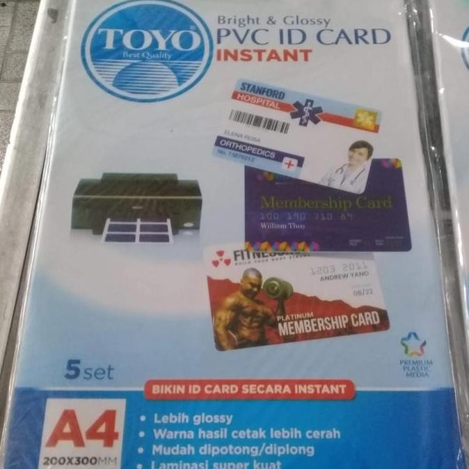 

TERBARU - E-print Laminating Free PVC Card 20 x 0 cm Isi Lbr