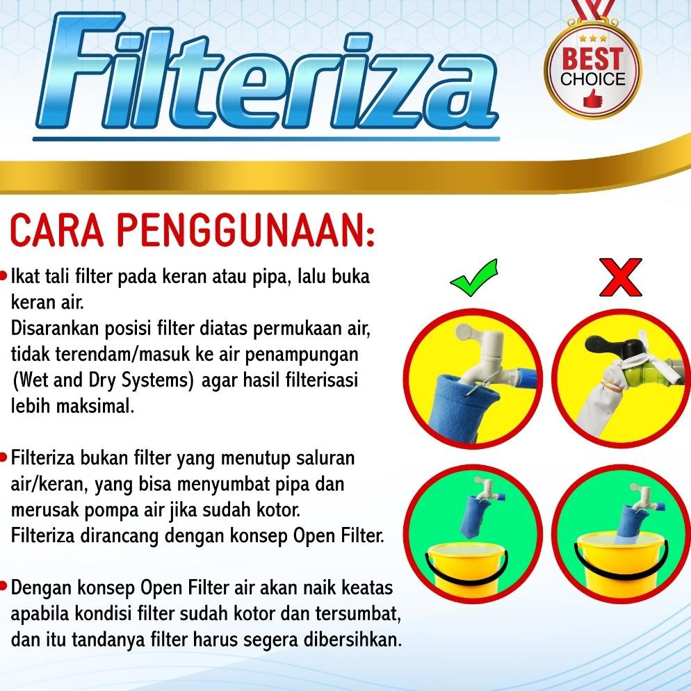 Bisa Cod Filter Saringan Air Kamar Mandi Filter Kain Penjernih Air Sumur Pam Pdam ||