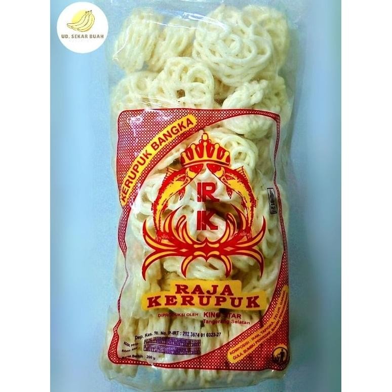 

KERUPUK MAWAR BANGKA CAP IKAN 200g 28pcs/15pcs aSt