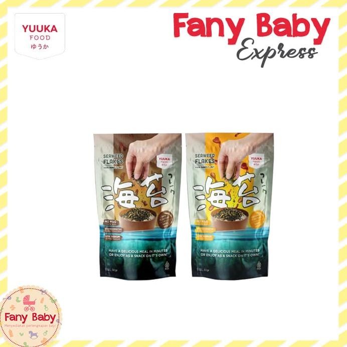 

YUUKA FOOD SEAWEED ABON RUMPUT LAUT NON MSG - 50GR aSt