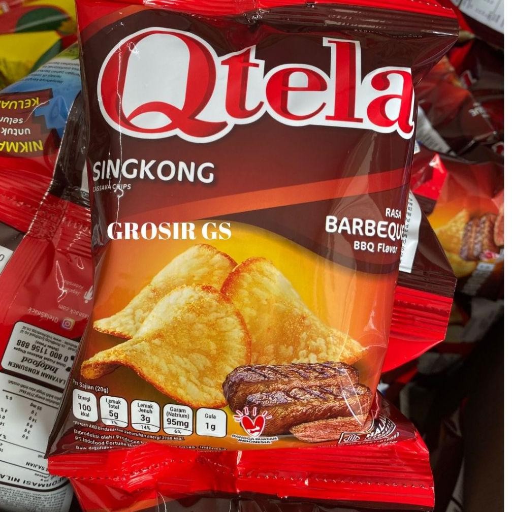 

Qtela Singkong Barbeque Perenceng isi 10 Bungkus aSt