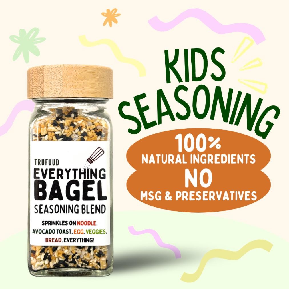 

TRUFUUD Bumbu Tabur Semua Rasa Wijen Umami Asin Gurih NO MSG Tanpa Pengawet Bumbu MPASI - Everything Bagel Seasoning Blend aSt