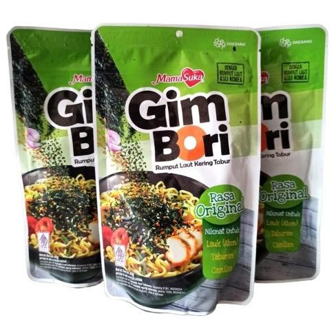 

Mama Suka Gim Bori Rumput Laut Kering Tabur Pouch Refill 60gr aSt