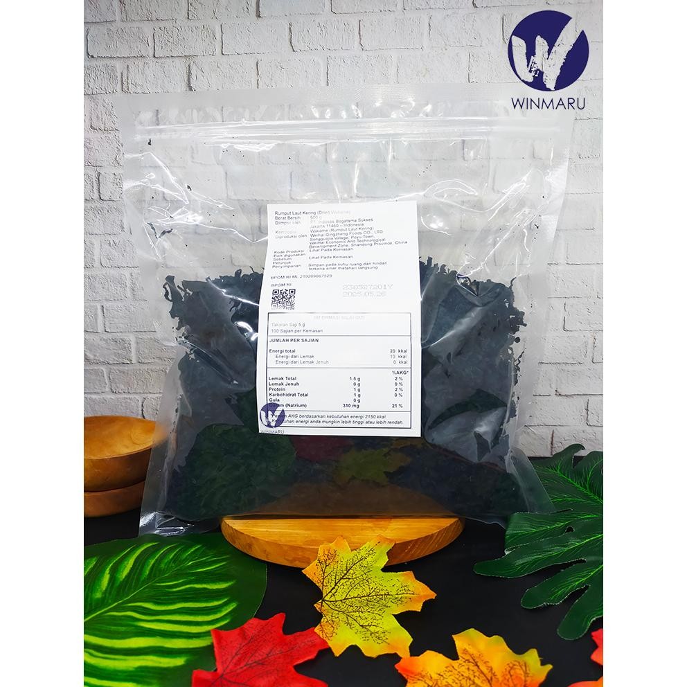 

Dried Wakame 500gr - 500 gr / Dried Cut Wakame 500gr aSt