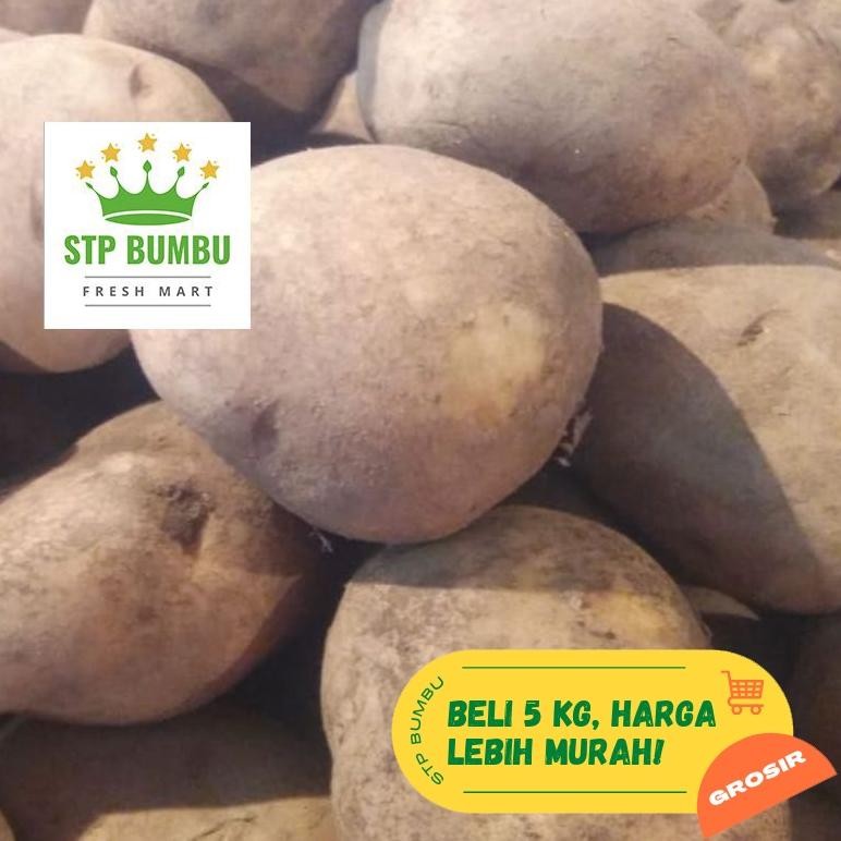 

Kentang Dieng Besar Super 1kg / Kentang Kuning Segar Fresh aSt