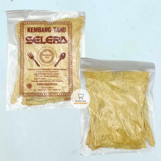 

Kembang Tahu Merk Selera Cap Sendok Garpu 100gr aSt