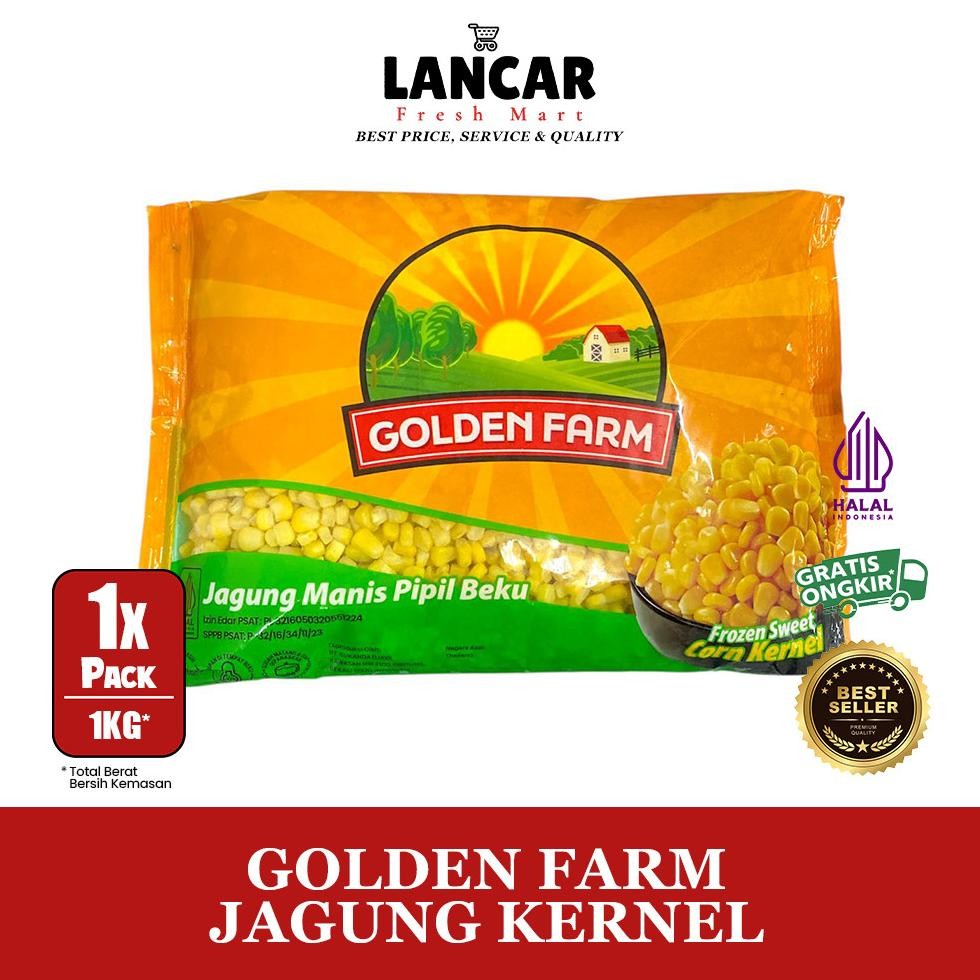 

GOLDEN FARM JAGUNG KERNEL 1KG aSt