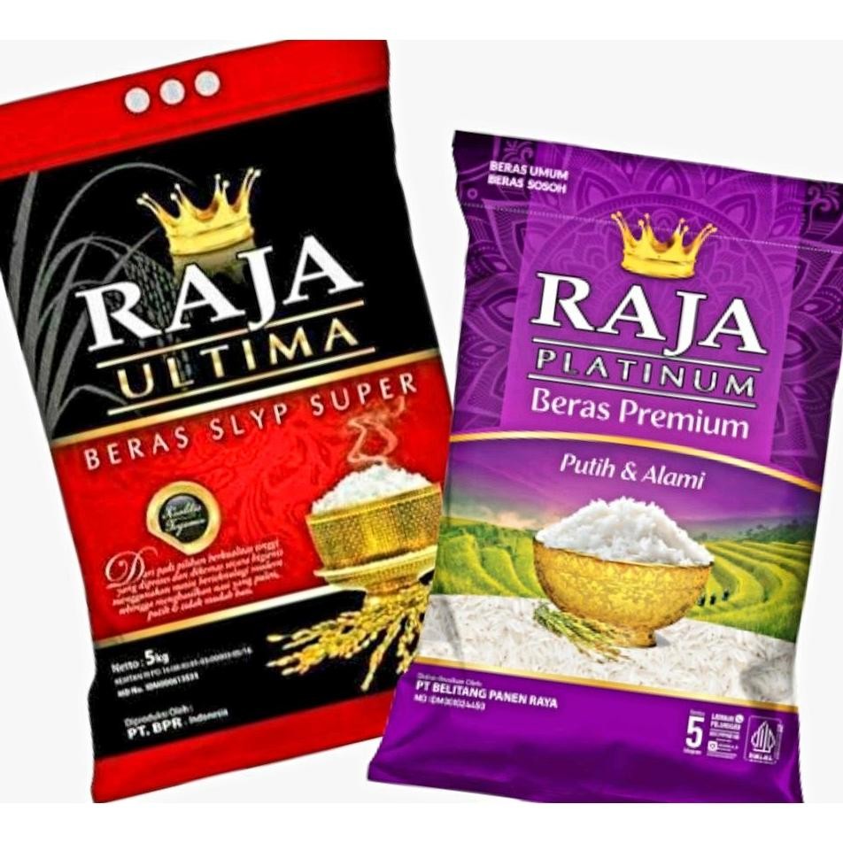 

BERAS RAJA PLATINUM DAN ULTIMA PREMIUM 5KG aSt