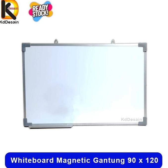 

NEW Whiteboard Magnetic Gantung 90 x 120