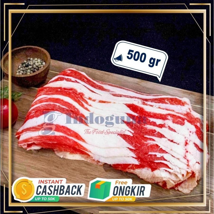 

Daging Sapi - AUS Beef Slice Shabu -+500 GR *FASH SALE* aSt