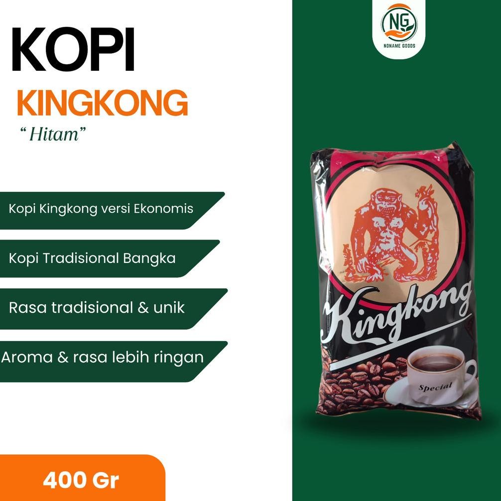 

KOPI 400 GR KINGKONG HITAM aSt
