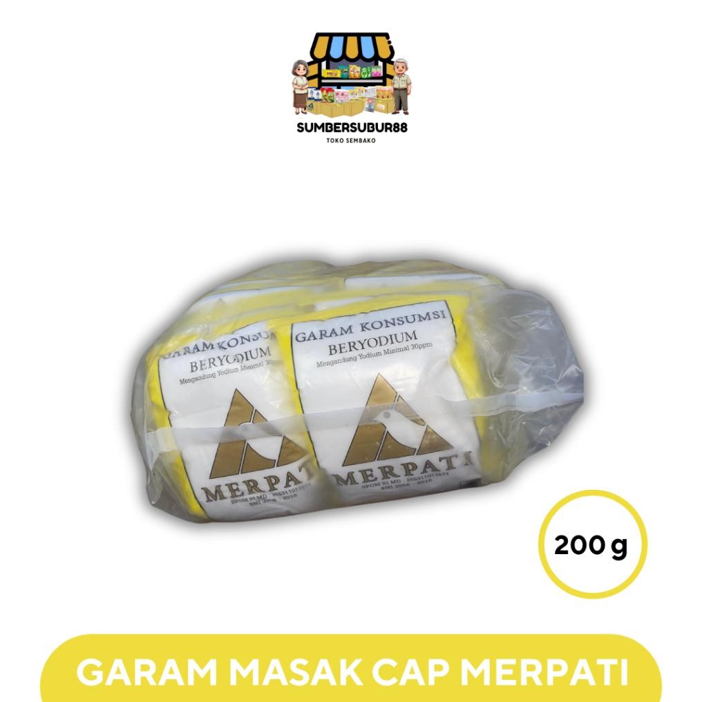 

MERPATI MAS Garam Masak (400g x 20 Bungkus | 200g x 40 Bungkus) aSt