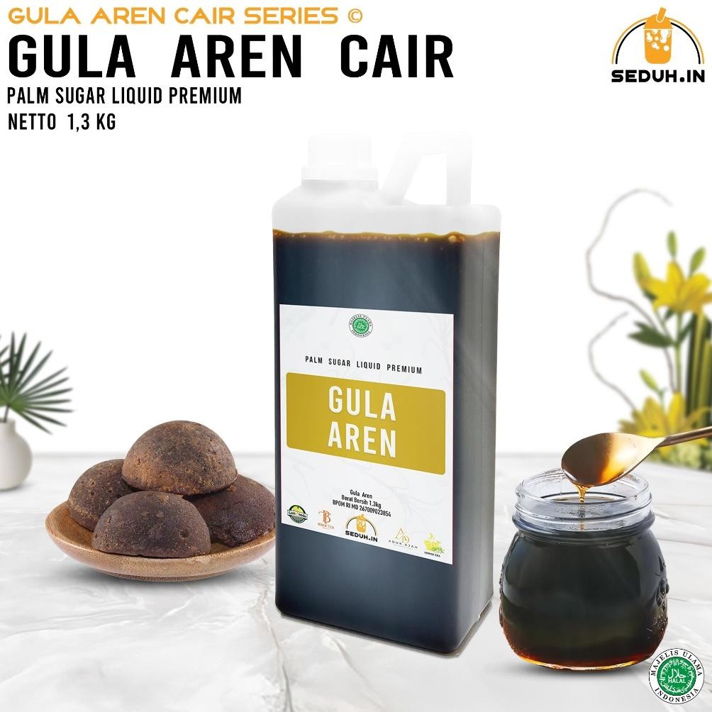 

Brown Sugar Pure liqiud 1,3KG /Gula Aren Cair Premium aSt