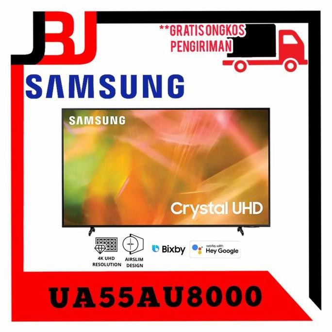 TERLARIS - SAMSUNG SMART TV 55 inch UA55AU8000K samsung 4K TV 55AU8000 AU8000 55"