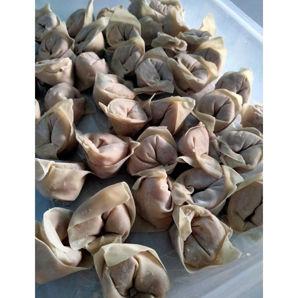 

Pangsit Wonton Ayam Kukus/Wonton Ayam Sup/Chiken Wonton soup widya dimsum aSt