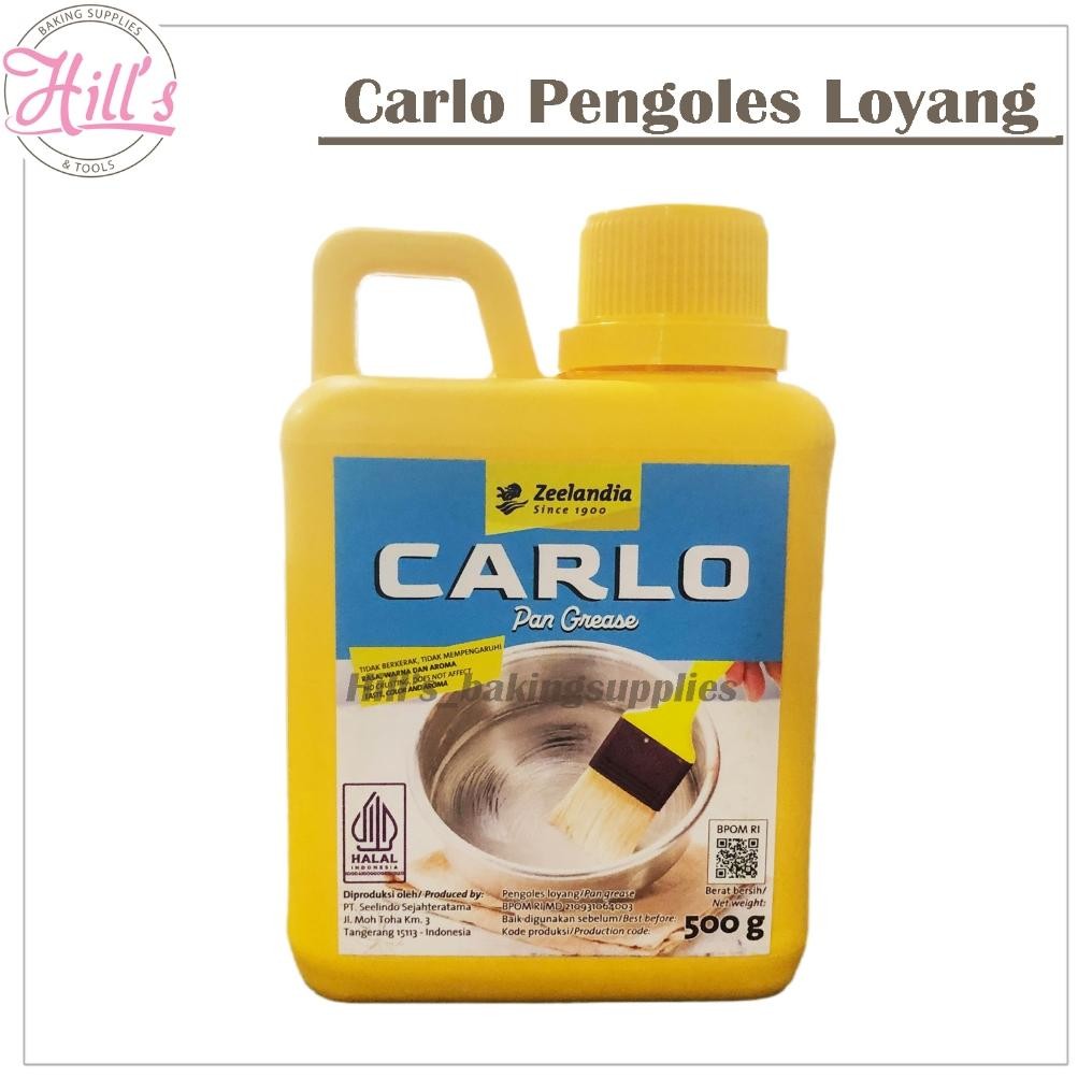 

CARLO PENGOLES LOYANG 500 gr ZEELANDIA / PAN GREASE MINYAK OLESAN 500gr aSt