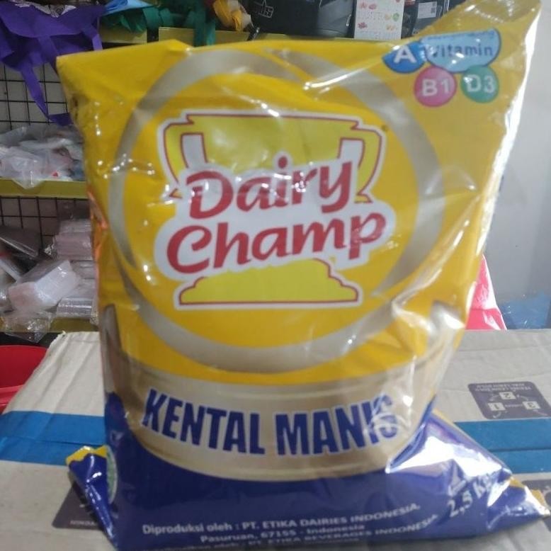 

Susu Kental Manis 2.5kg Dairy Champ Pouch aSt