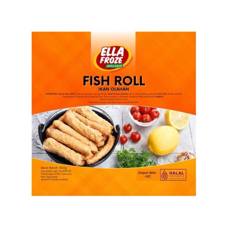 

Ellafroze Fish Roll 500 Gr Halal Surimi Berkualitas aSt