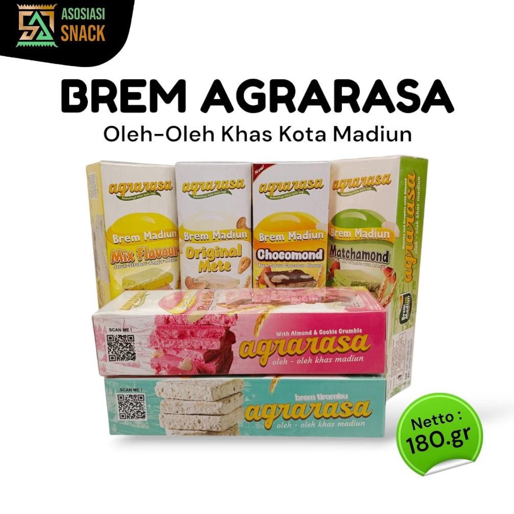 

BREM MADIUN AGRARASA 180.gram cemilan khas madiun viral enak lezat aSt