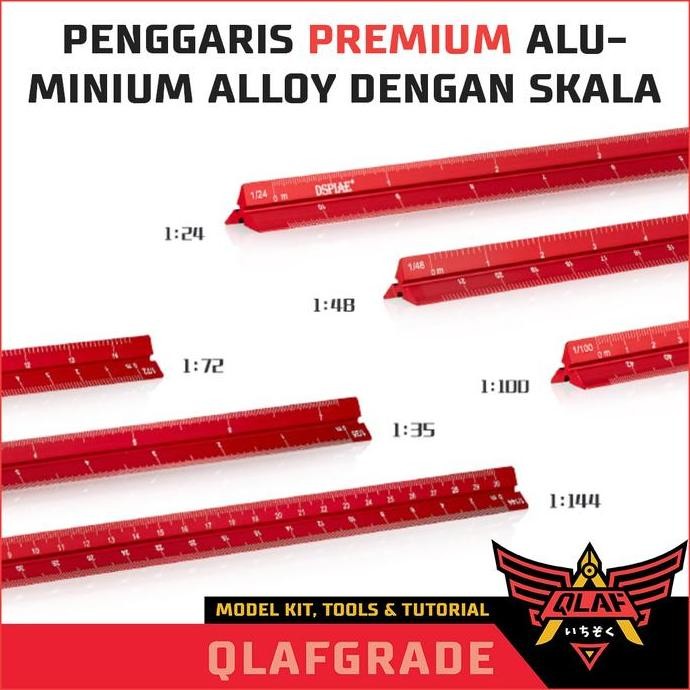 

NEW PENGGARIS DENGAN SKALA Aluminium Alloy with SCALE model diorama maket