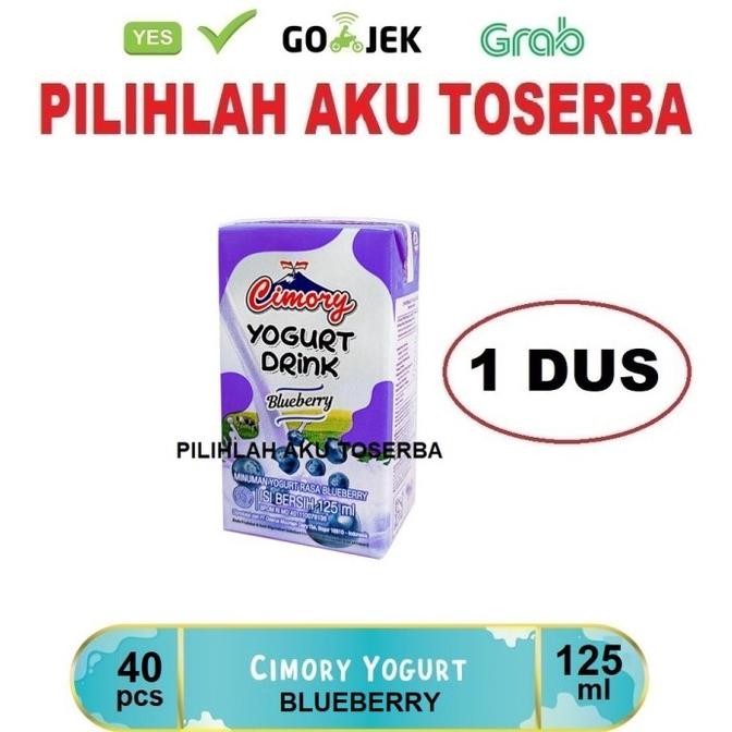 

CIMORY YOGURT Drink BLUEBERRY MINI 125 ml - (HARGA 1 DUS ISI 40 pcs) aSt
