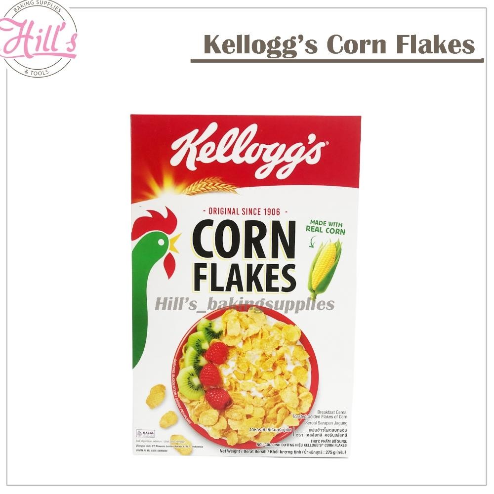 

PROMO MURAH !!! KELLOGGS CORN FLAKES 275 gr CEREAL / KELLOGS SEREAL 275gr aSt